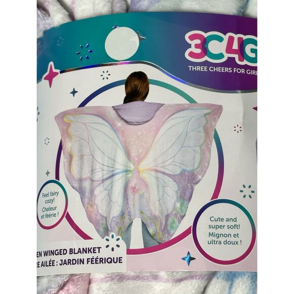 Make It Real 3C4G: Fairy Garden Wings Blanket - Picture 4 of 4